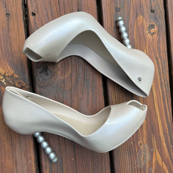 Melissa + Karl Lagerfield Shoes High heels Peep toe - Picture 10 of 15